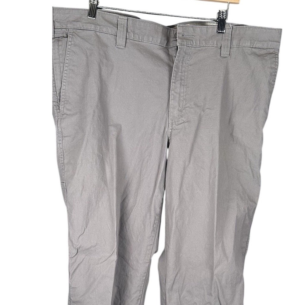 Columbia Mens Gray Regular Fit Utility Pants 42x30 Cotton Blend Outdoor Trousers